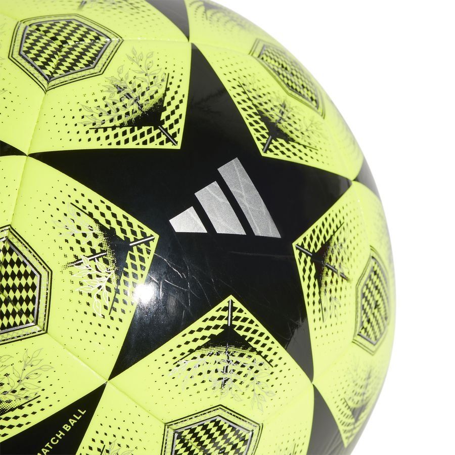 adidas Ballon Champions League Finale 2024/25 Munich Club - Jaune/Noir/Argenté