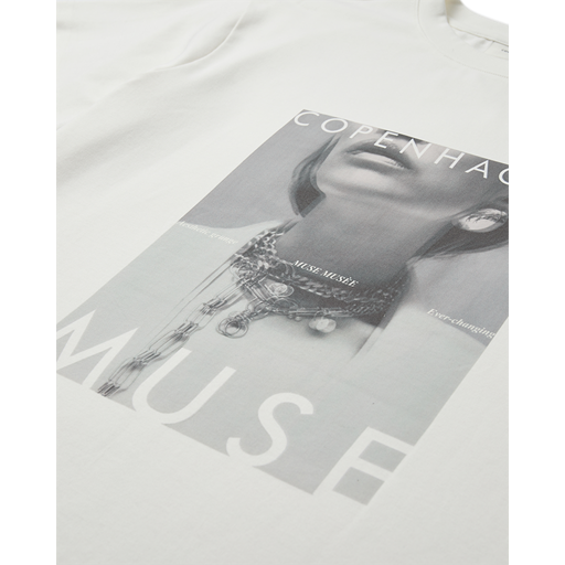 Copenhagen Muse Muse T-shirt, Jet Stream, XS/S