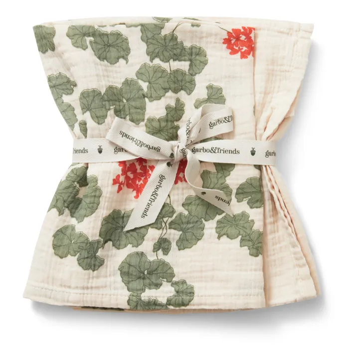 garbo&friends Maxi-langes Pelargonium - Set de 2 | Vert
