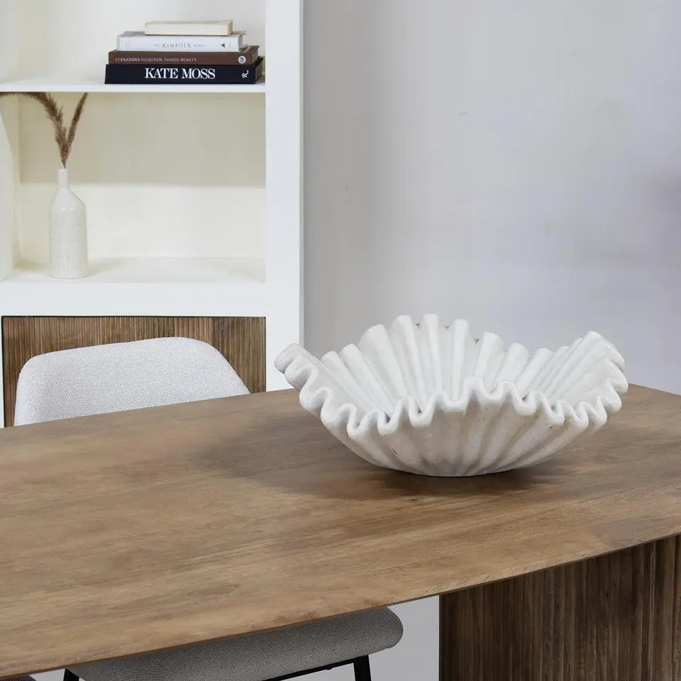 Eettafel Deens Ovaal - Naturel Mangohout - 240x100x76cm - Juro