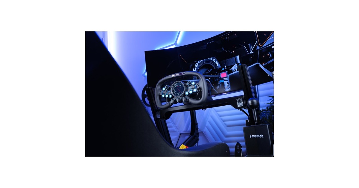 MOZAVision GS stuur add-on  (Zwart/carbon)