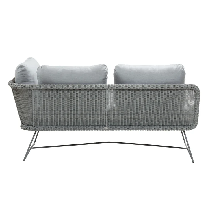 Cane-line - Horizon Modulsofa Outdoor 2-Sitzer links, hellgrau