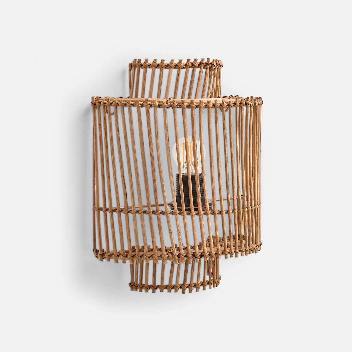 LA REDOUTE INTERIEURS<br>Candeeiro de parede em rattan, Haya