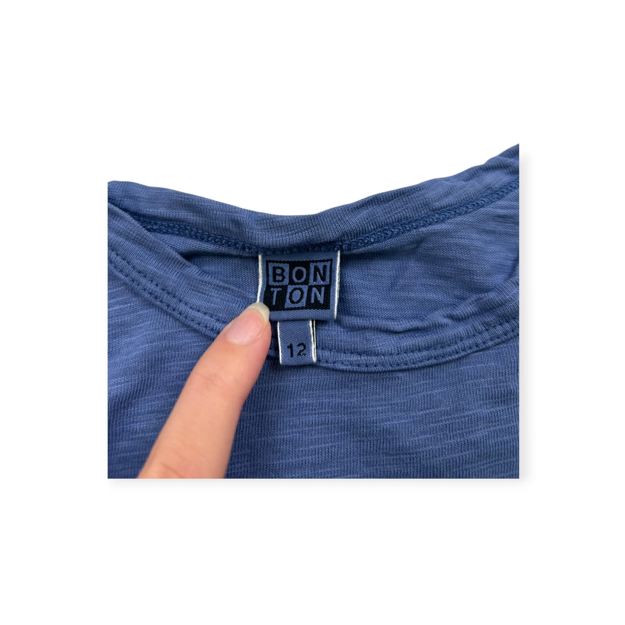 T-shirt enfant bleu - 12 ans | Bleu