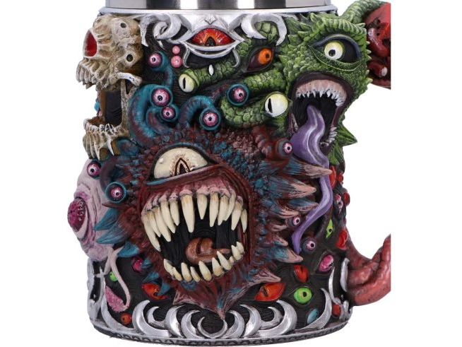 Nemesis Now Krug Dungeons & Dragons Beholder 600 ml Offiziell lizenzierter, handbemalter Krug