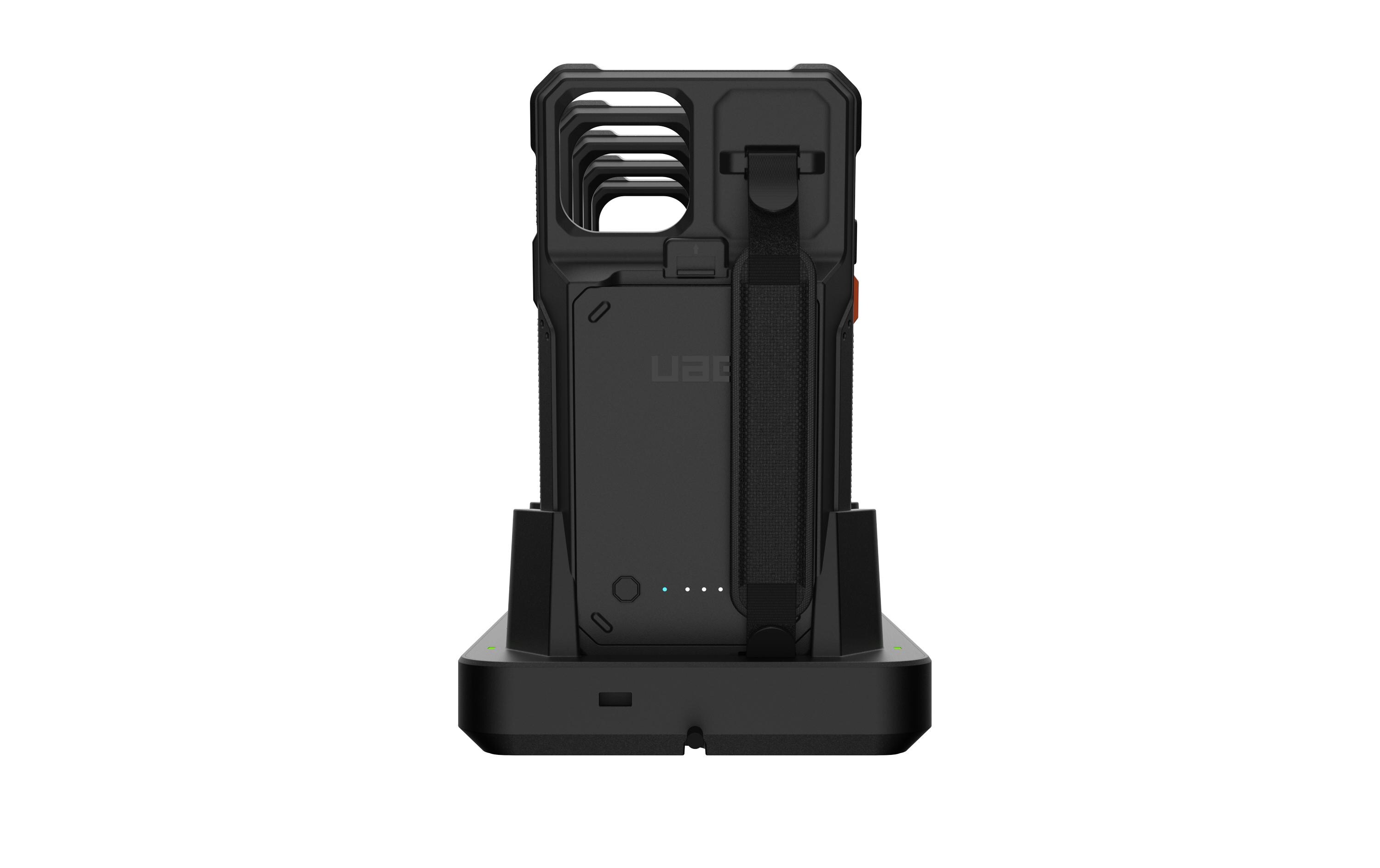 Ladestation Workflow 5 Slot Battery Charger Schwarz<br>USB-Ladestation zum Laden von bis zu fünf Geräten