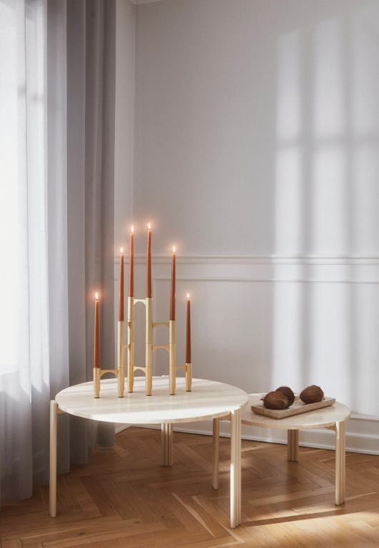 AYTM Tribus salontafel Ø80 zwart