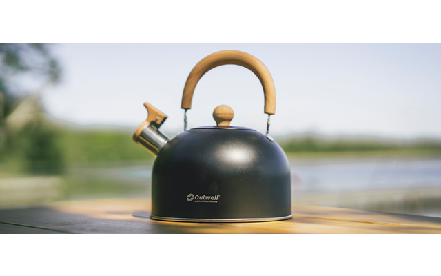 Outwell Lux Teekessel mit Signalpfeife