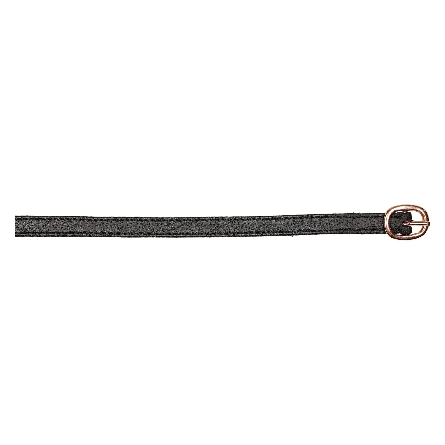 Loesdau Sporenriemen Rosegold  - schwarz