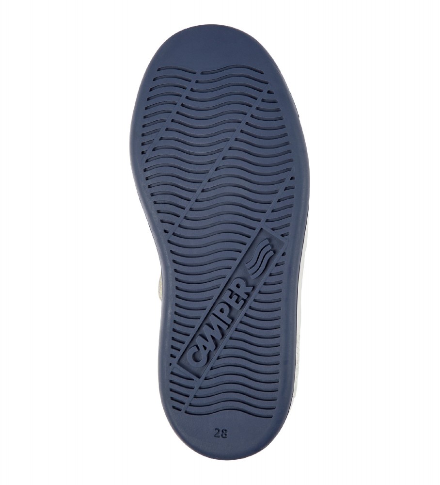Tênis de couro Camper Runner Four Twins, branco