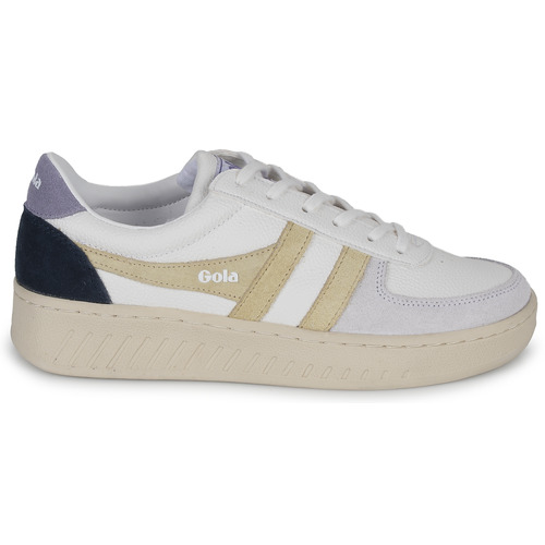 Gola - GRANDSLAM TRIDENT - Blanc / Jaune / Lila