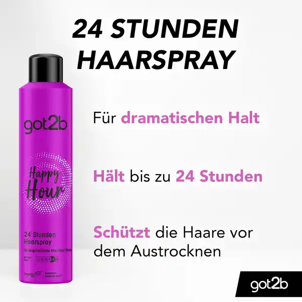 Haarspray Happy Hour 24h