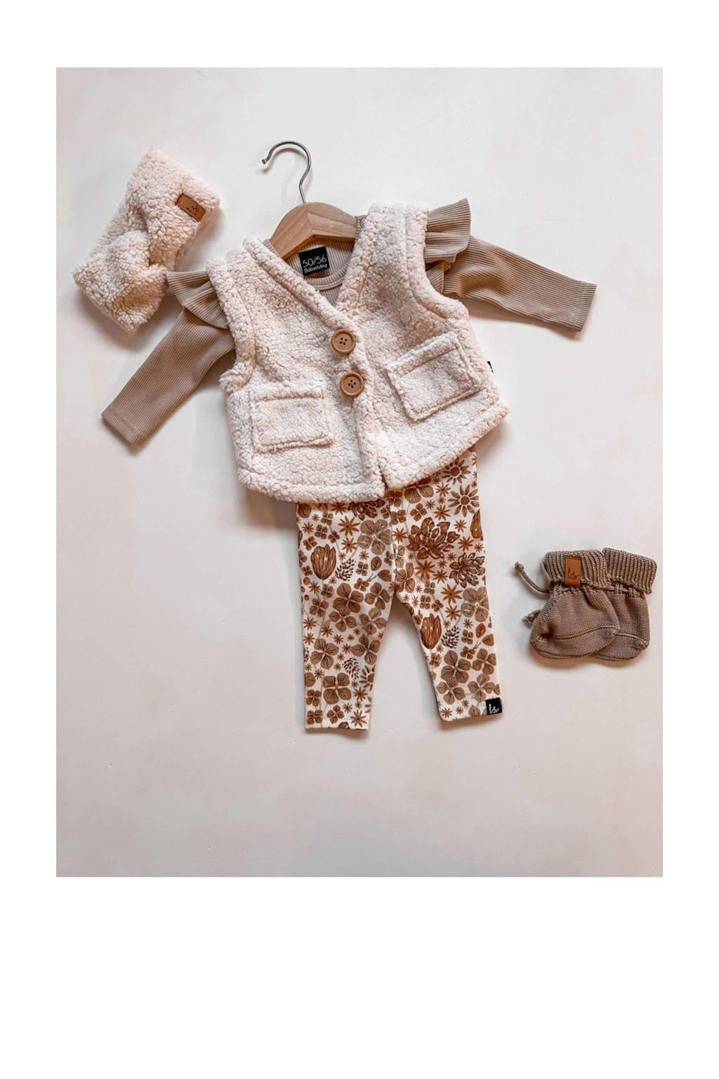 Babystyling legging bruin