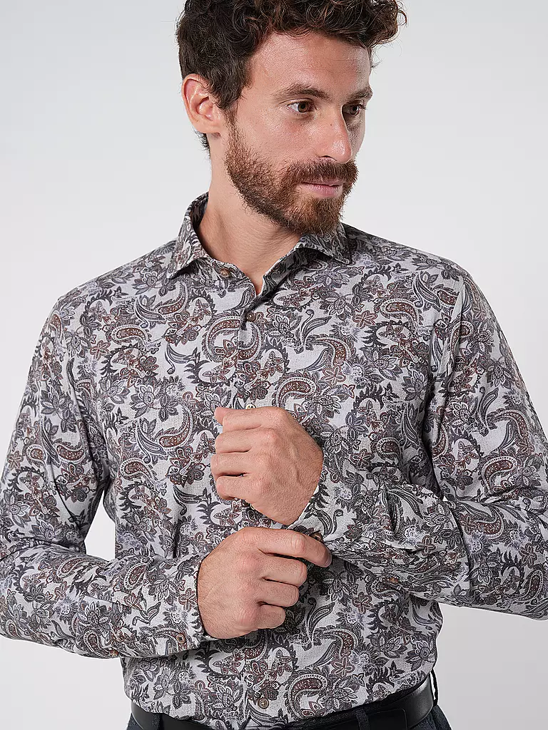 JOOP Hemd Slim Fit grau