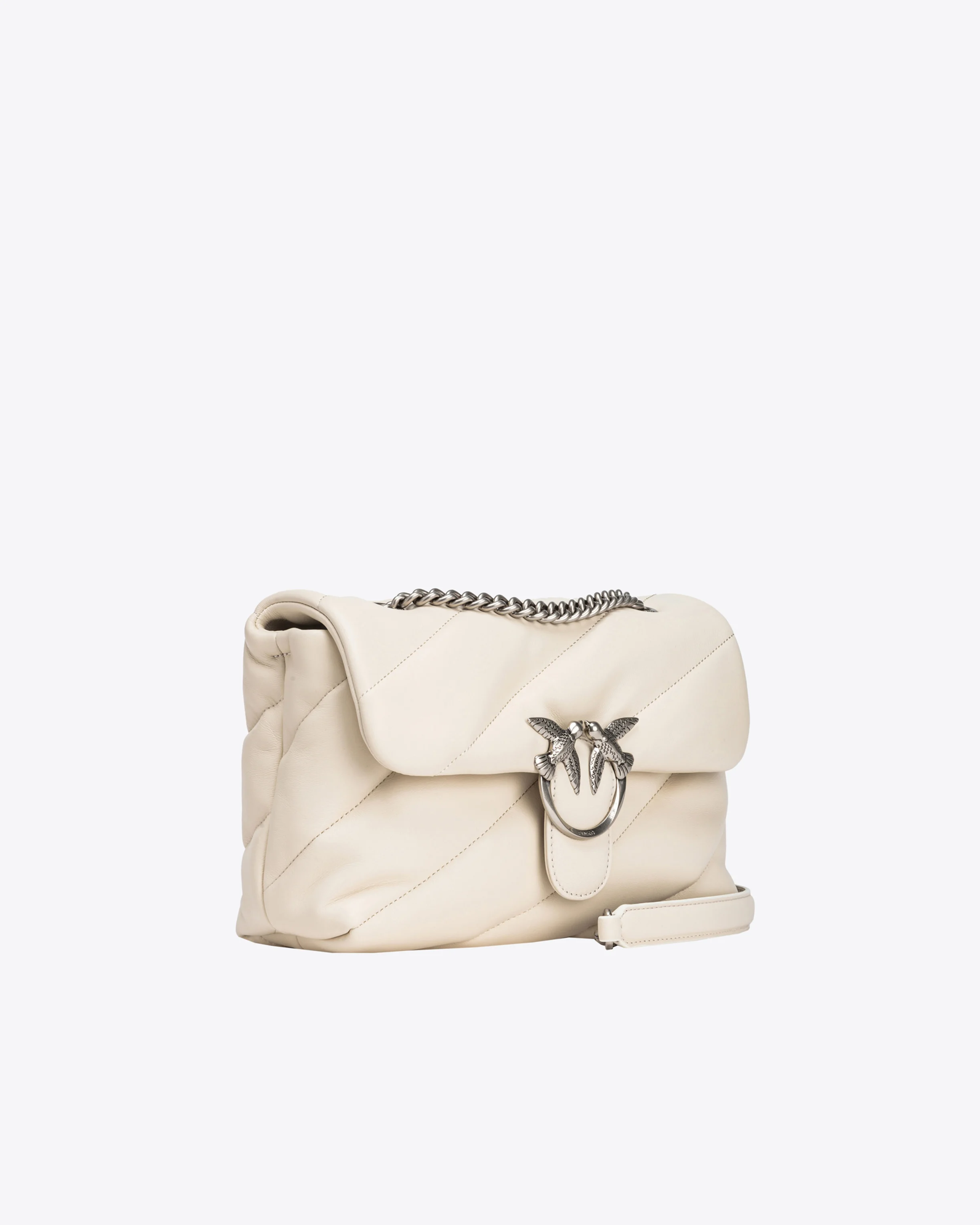 Classic love bag puff maxi quilt | Blanc