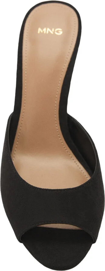 MANGO SANDALS. -- BARBARA Black