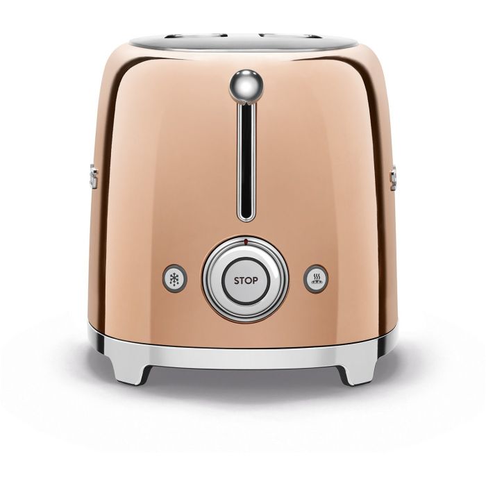 SMEG Toaster 2-Schlitz 50's Retro Style TSF01RGEU Rose Gold