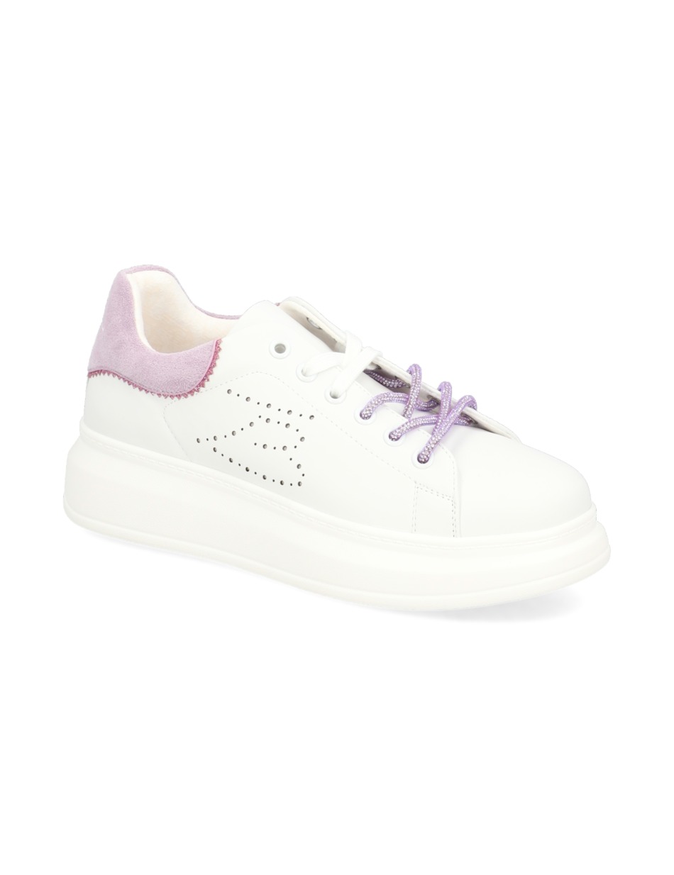 Glattleder Sneaker