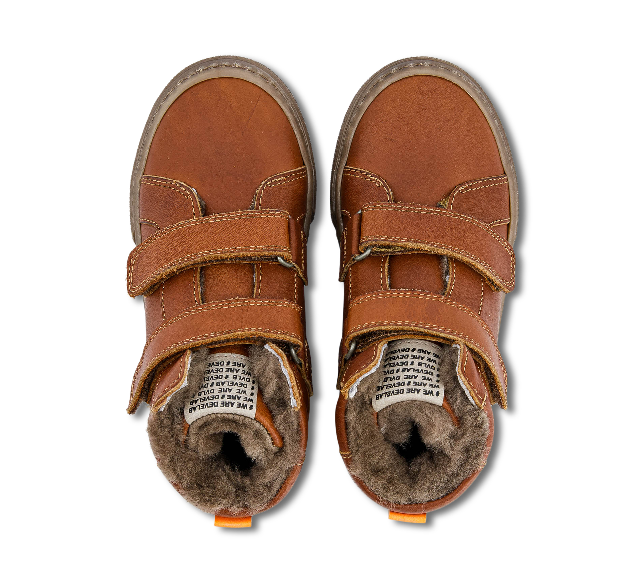 Develab Mid Cut Sneaker braun