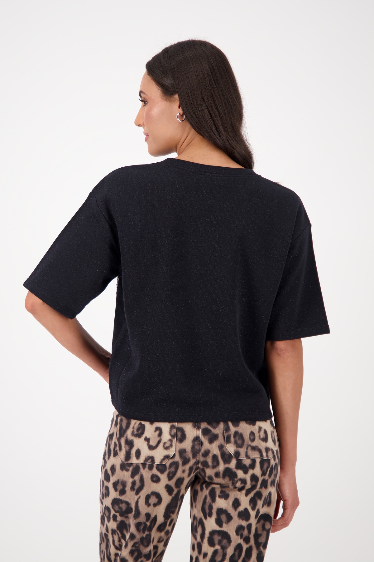 Monari Sweatshirt , mit Pailletten