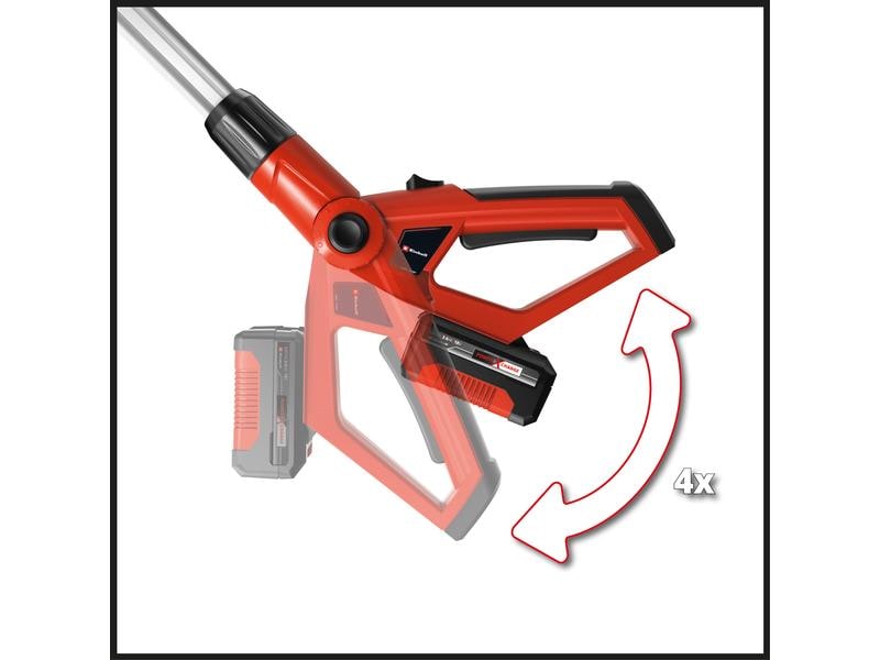 Einhell Akku-Heckenschere Hoch GE-HH 18/45 Li T-Solo Heckenschneider ohne Akku und Ladegerät