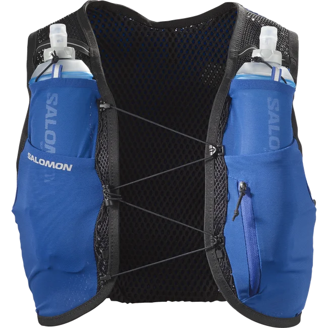 ACTIVE SKIN 4  Laufweste mit Flasks Unisex SurfTheWeb/BLACK