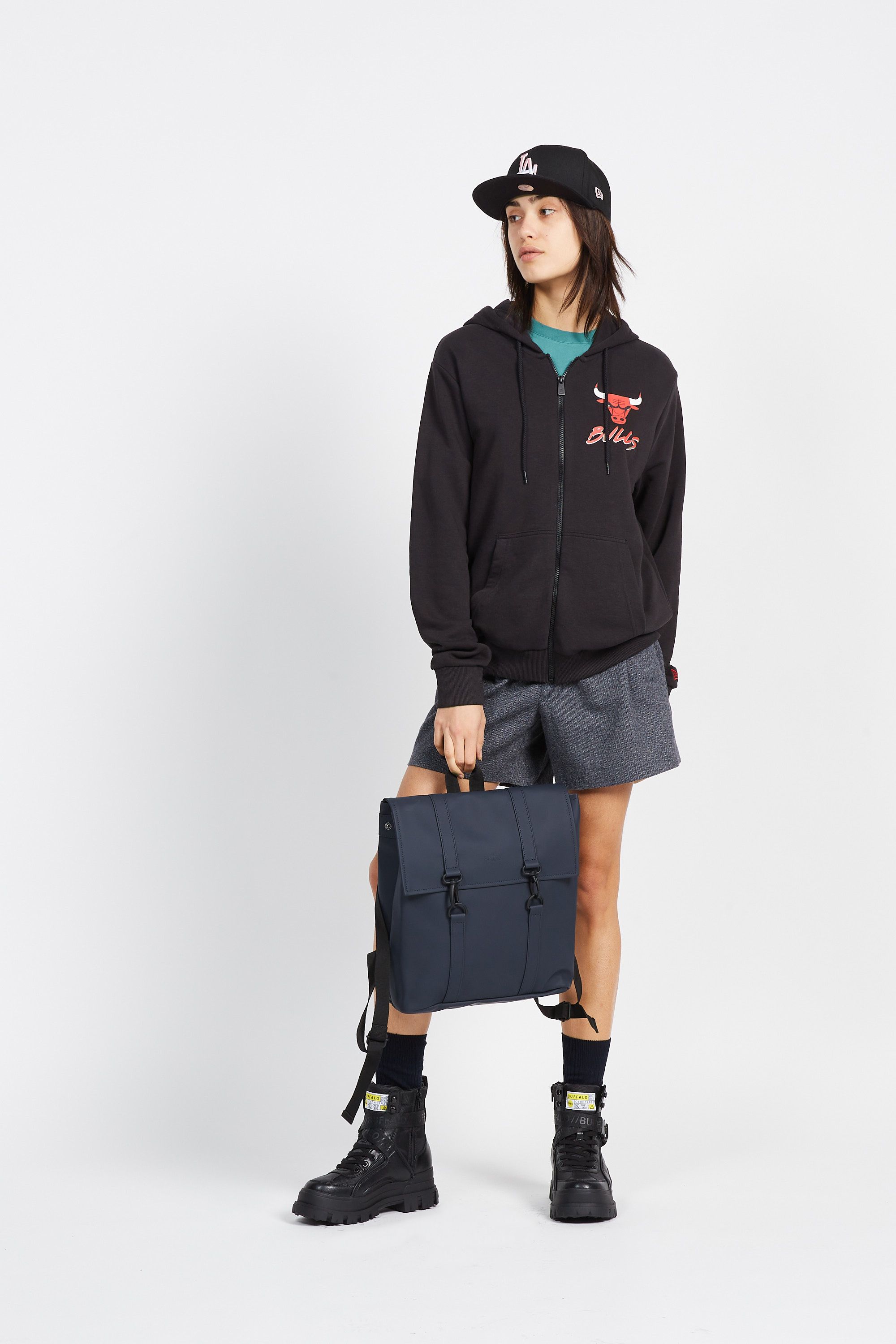 NEW ERA Hoodie NBA SCRIPT Noir