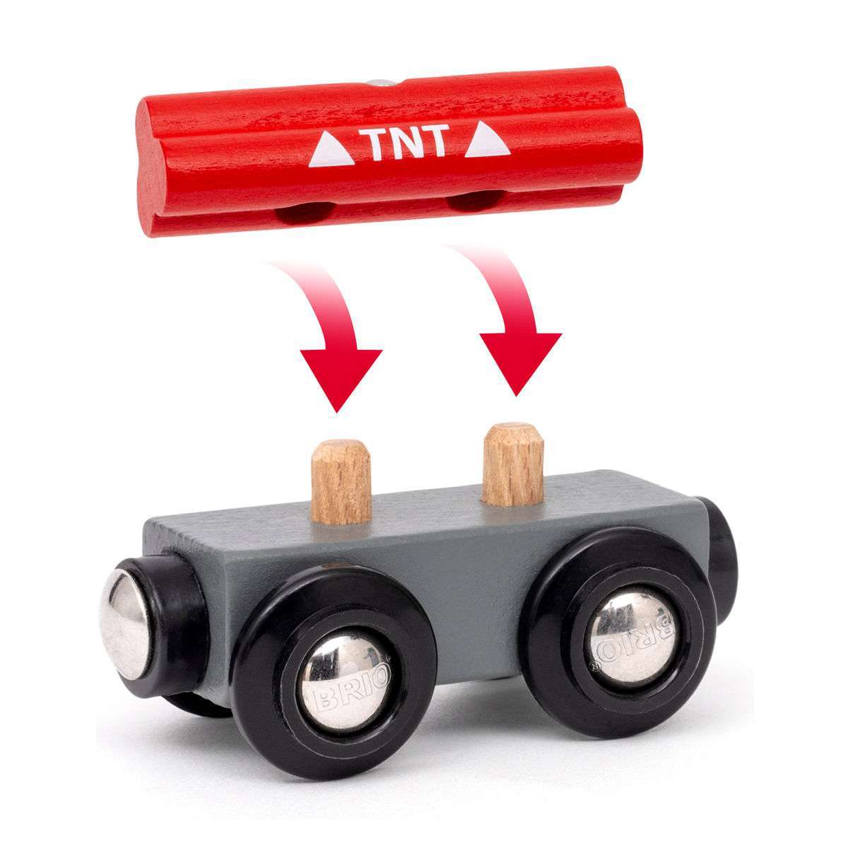 BRIO Spiel Tunnel mit Sprengfunktion