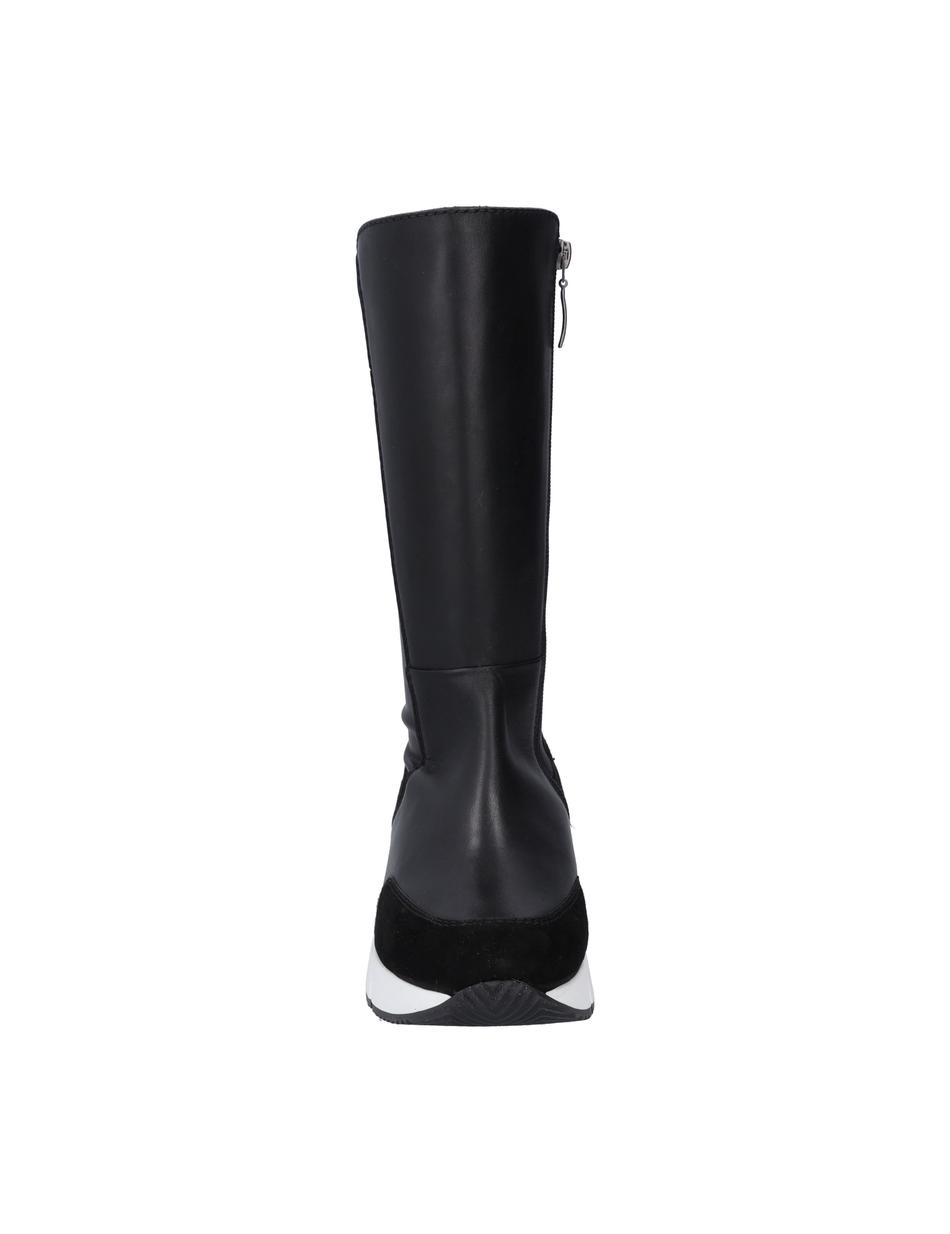 Stiefel Enna 04, schwarz-kombi
