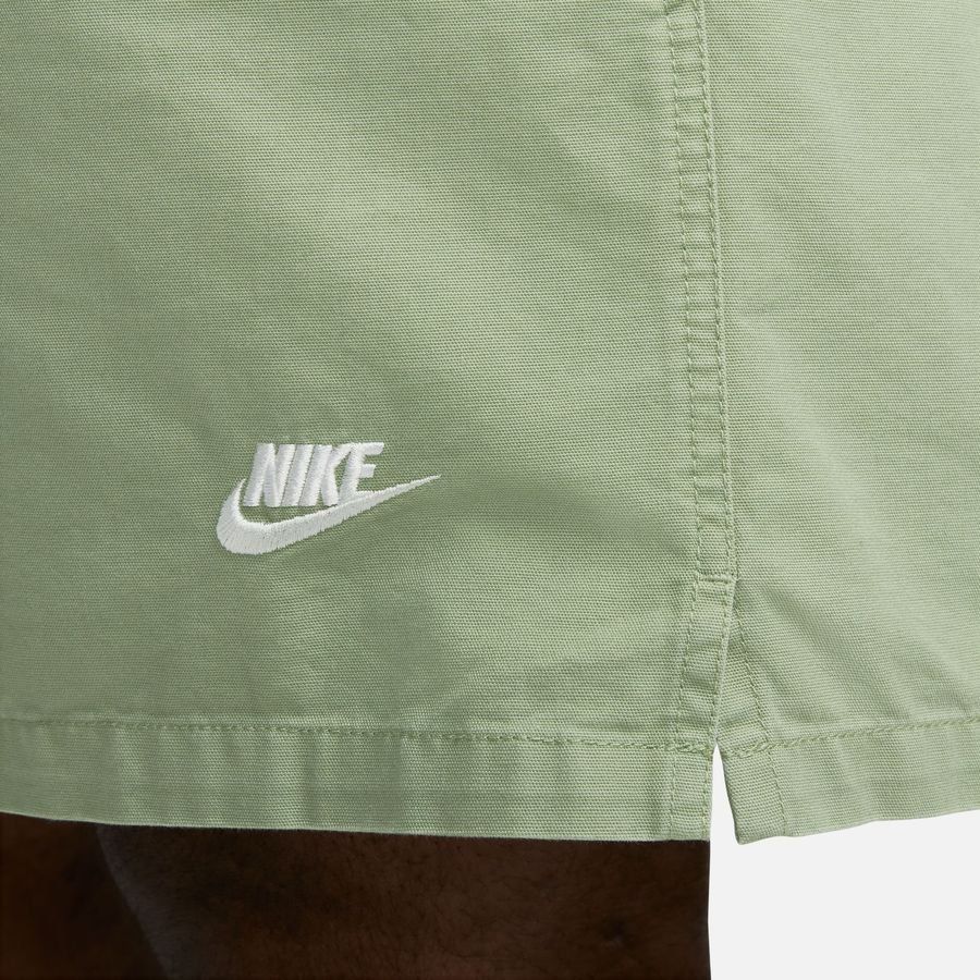 Nike Short Club  Woven Flow - Vert/Blanc