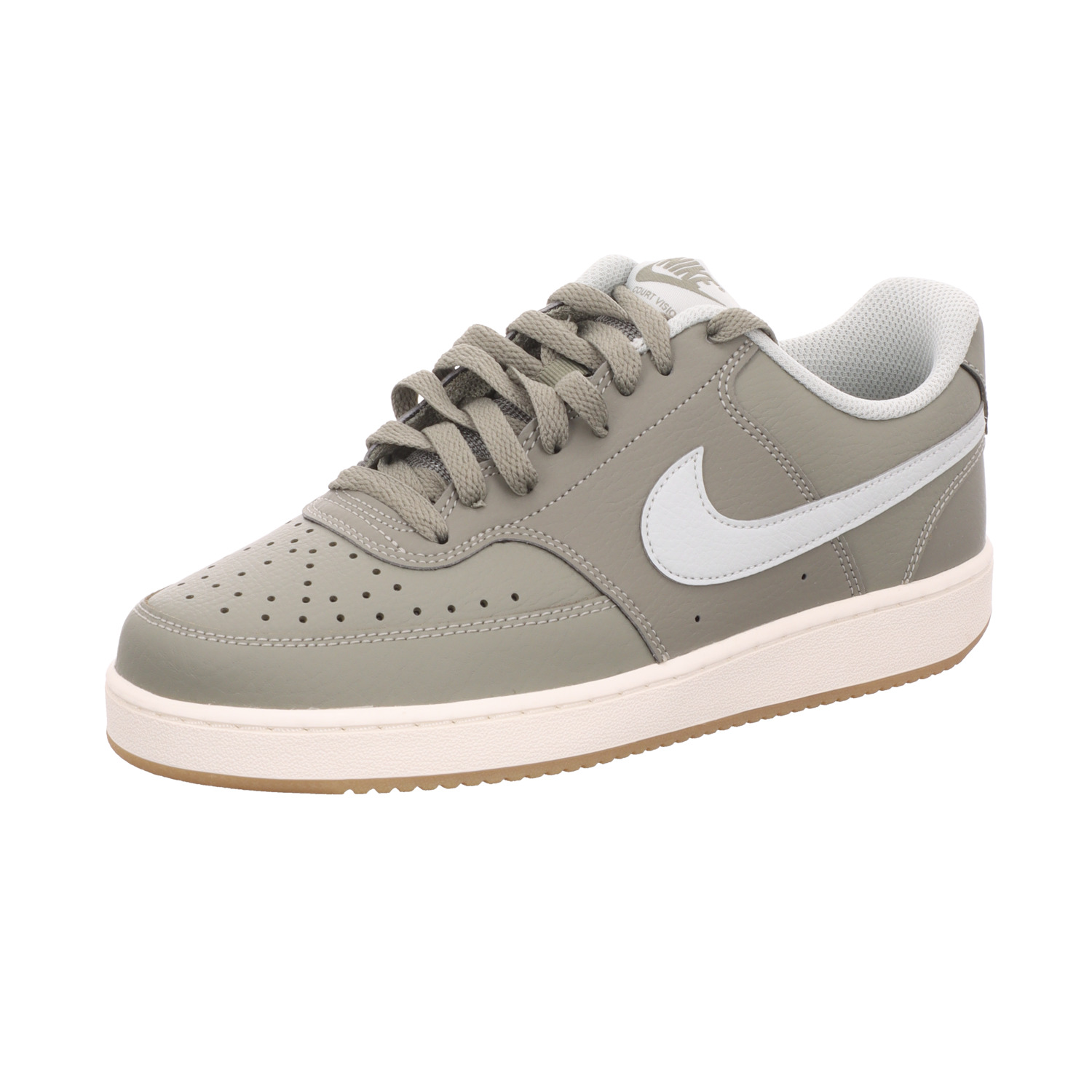 Nike Herren-Sneaker Court Vision Low Grün-Silber-Grau-Weiß