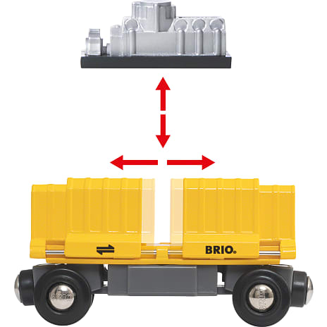 BRIO 33982 Godstog med tre vogne