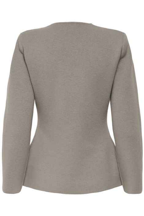 Only taupe dames vest