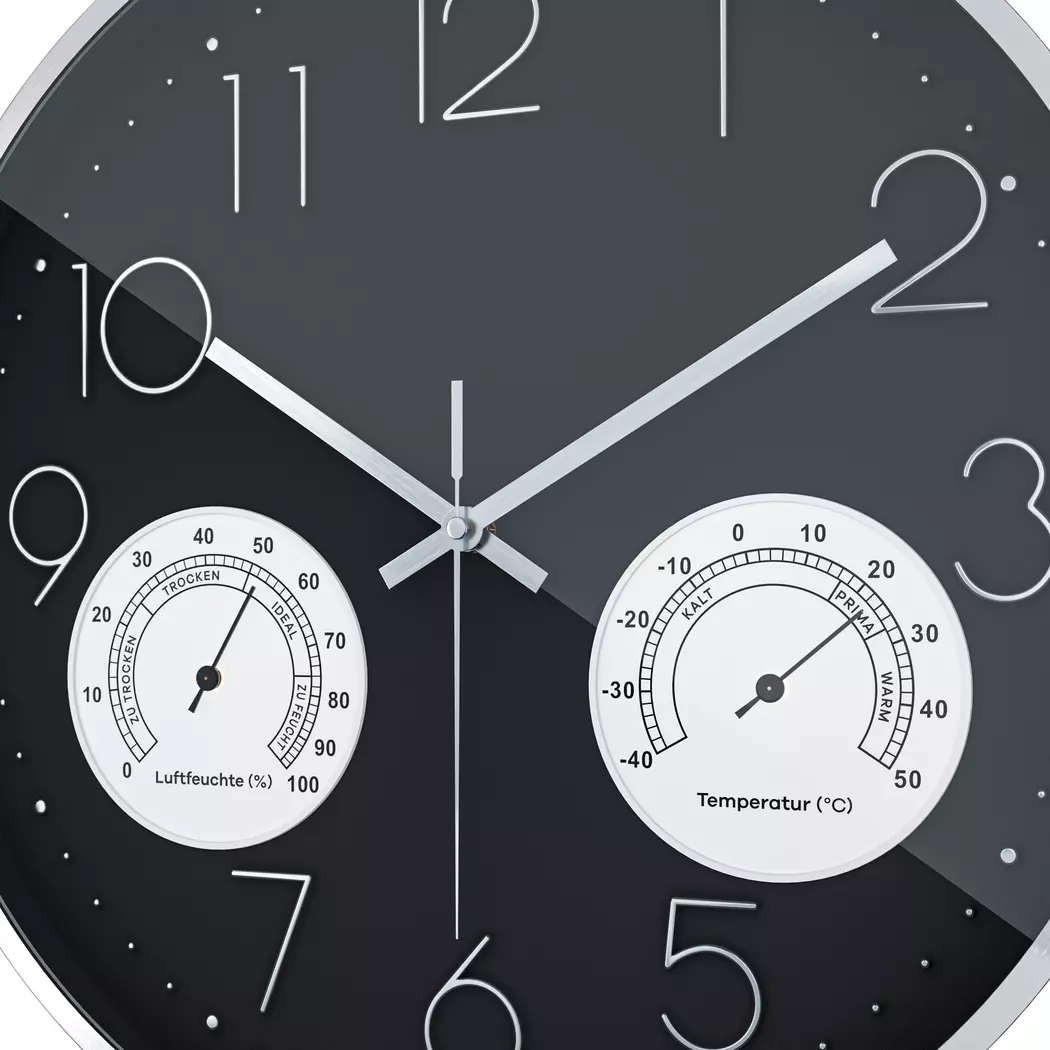 Quarzwanduhr 19639  Ø 35 cm