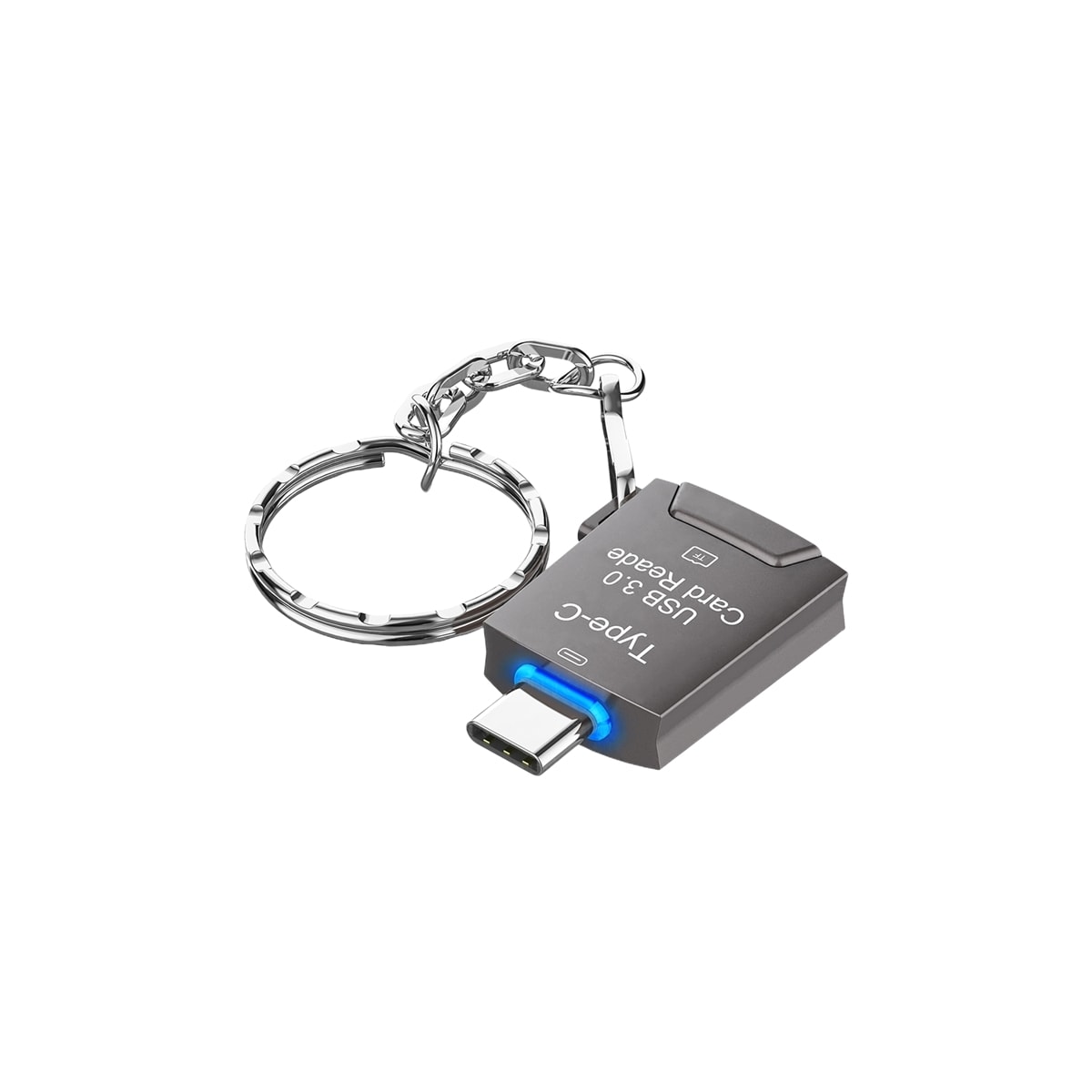 NÖRDIC USB-C 3.0 Kortleser MicroSD UHS-I