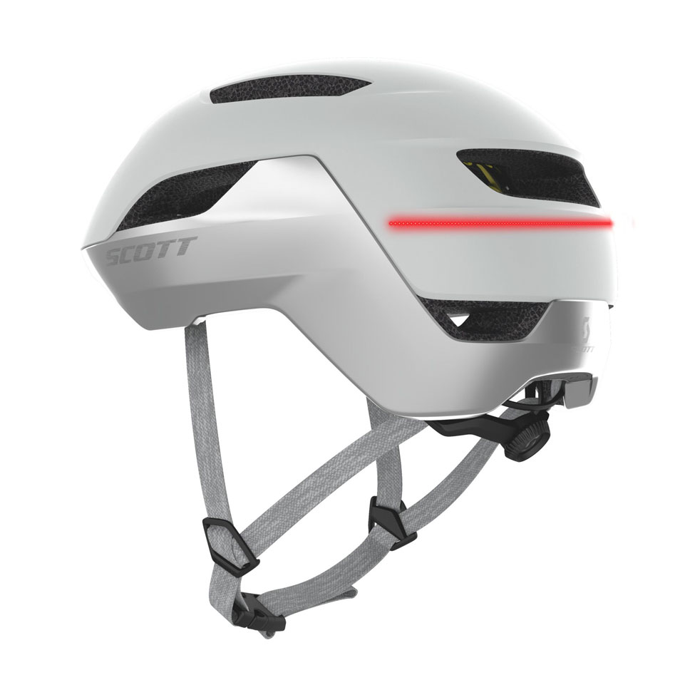 Scott La Mokka Plus Cykelhjelm Vogue Silver/Reflective Grey