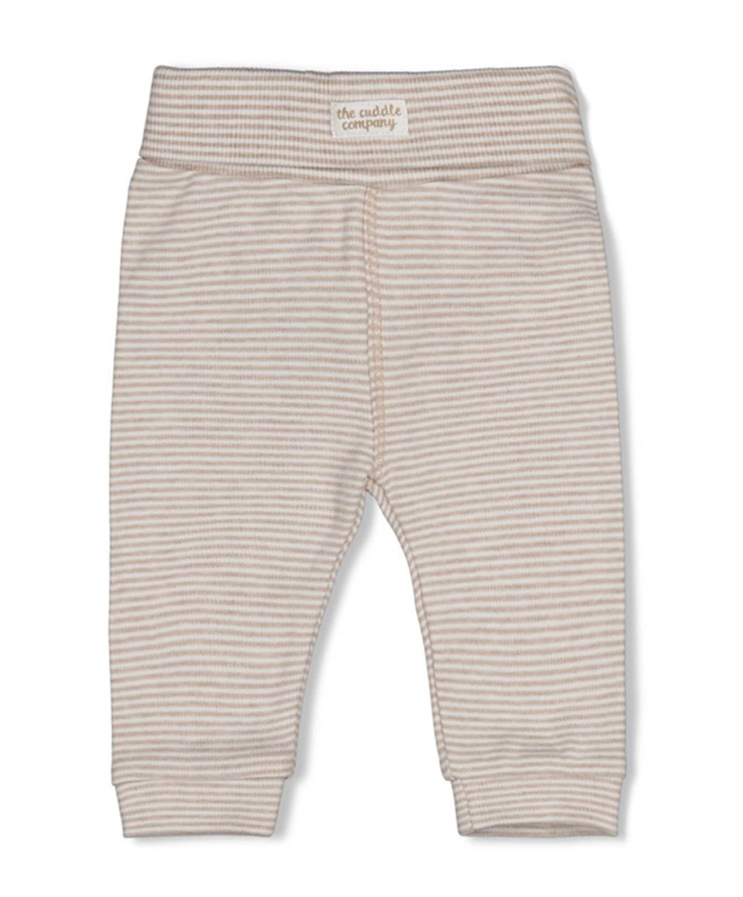 Feetje Broek streep uniseks broek  bruin