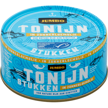 Jumbo Tonijnstukken in Zonnebloemolie 160 g
