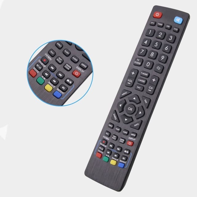 TV fjernbetjening Erstatning til Blaupunkt Alba Bush Technika TV