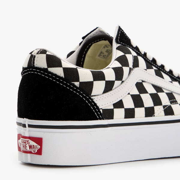 Vans Checkerboard Old Skool Platform dames sneaker