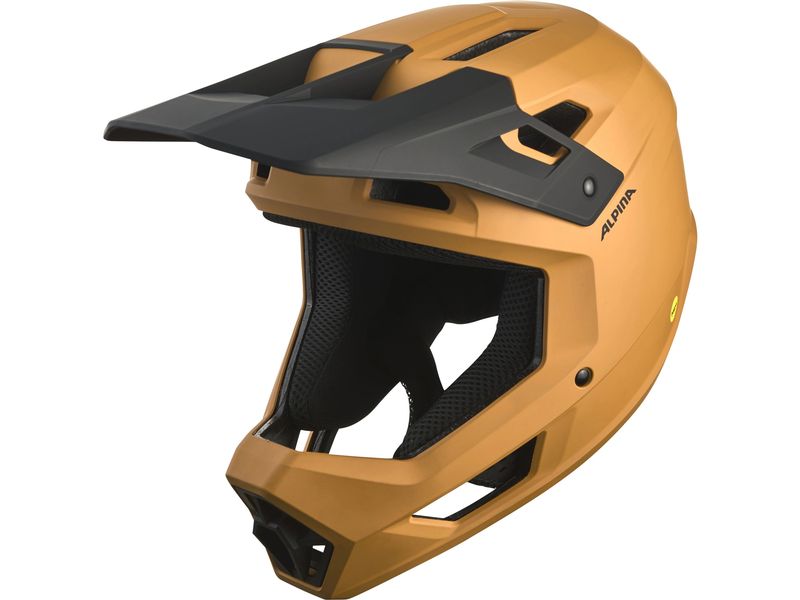alpina Helm PIKES MIPS Braun, 52 - 55 Robuster Downhill-Helm