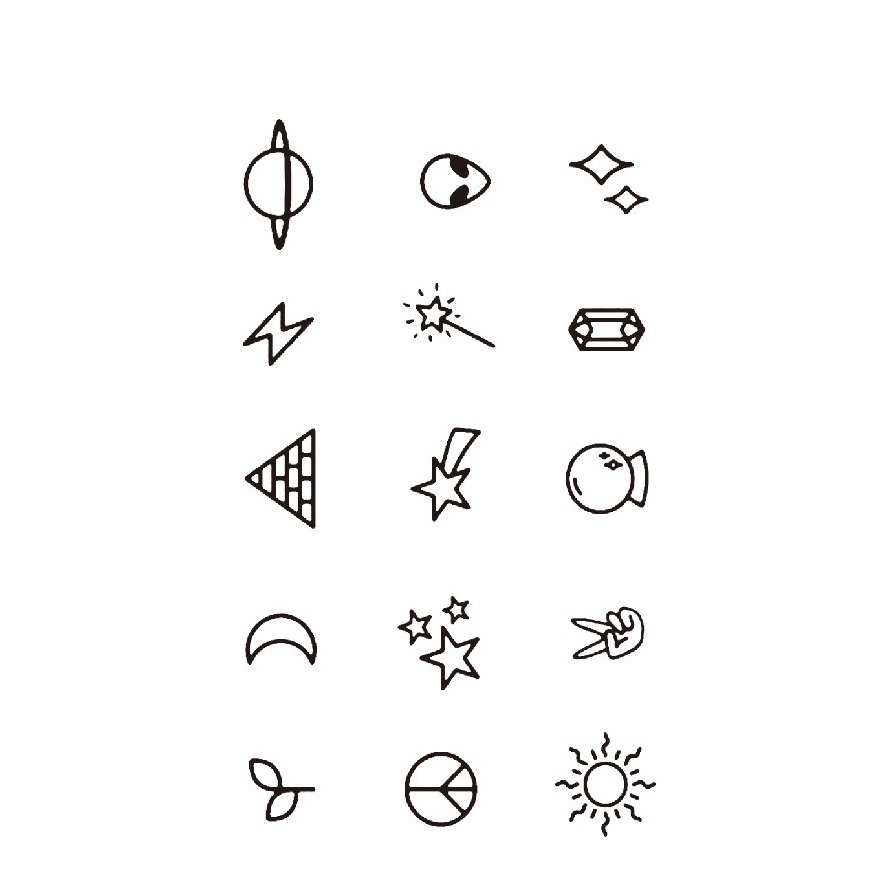 (10x5cm) Fake Tätowierung Temporary Tattoo Haut Sticker Aufkleber - Style 1
