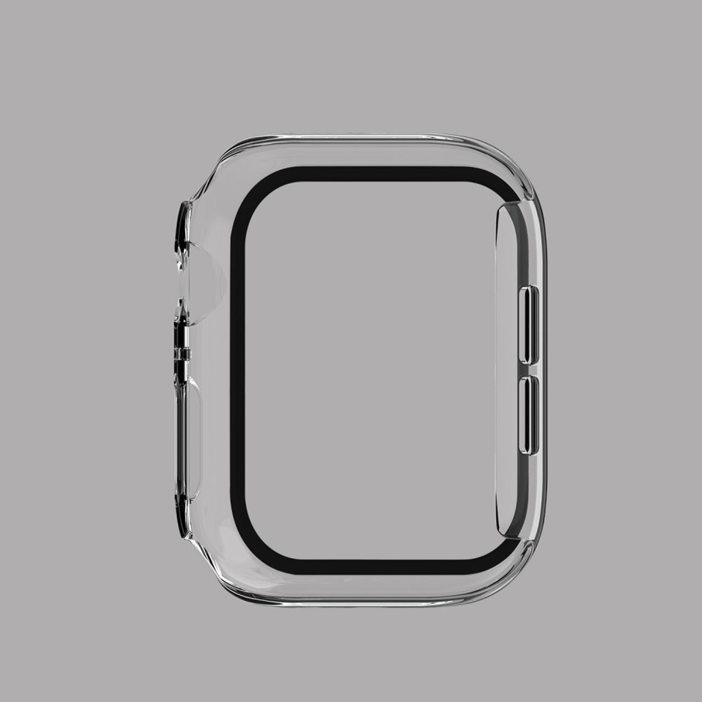 Apple Watch Series (38 mm) Hardcase Bumper   Display Schutzfolie - Transparent