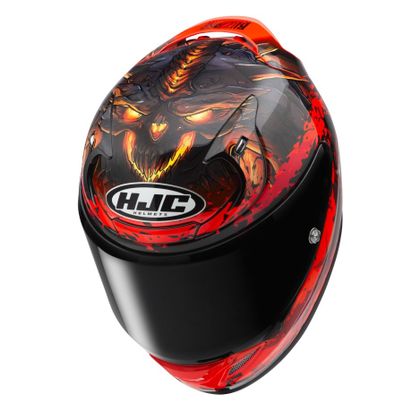 Casque Hjc RPHA 12 - DIABLO BLIZZARD - Noir / Rouge