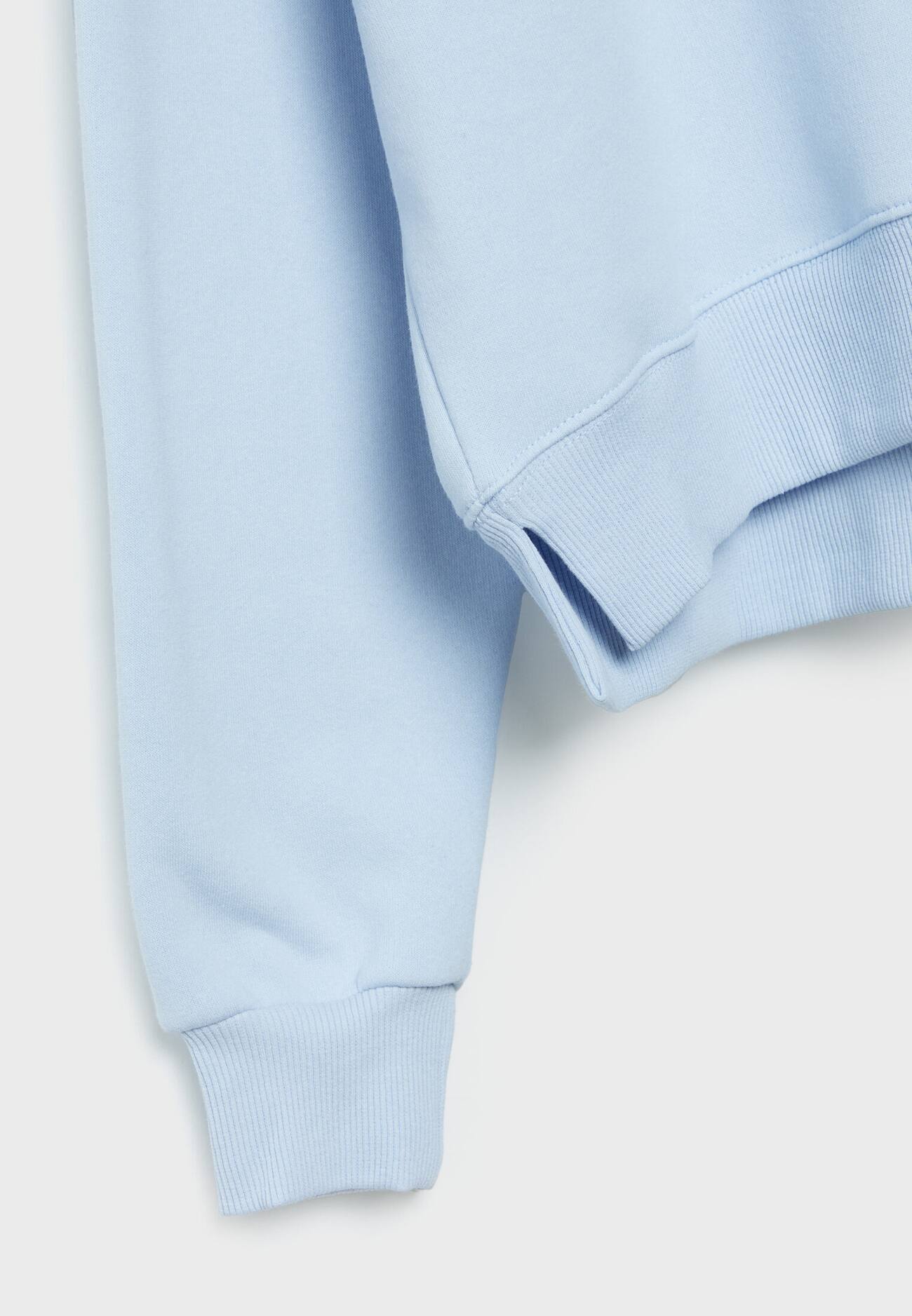 Moletom cropped
