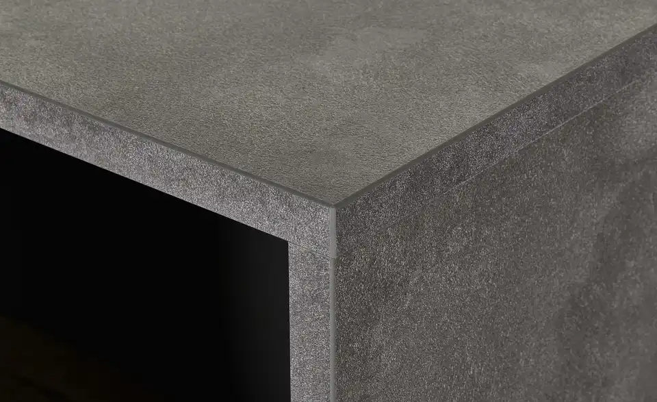 Aktenschrank Chiemsee 110 cm Steingrau, Eiche (Nachbildung)