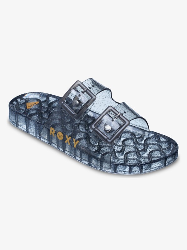 Kattie Glitter Sandales Gris Femme