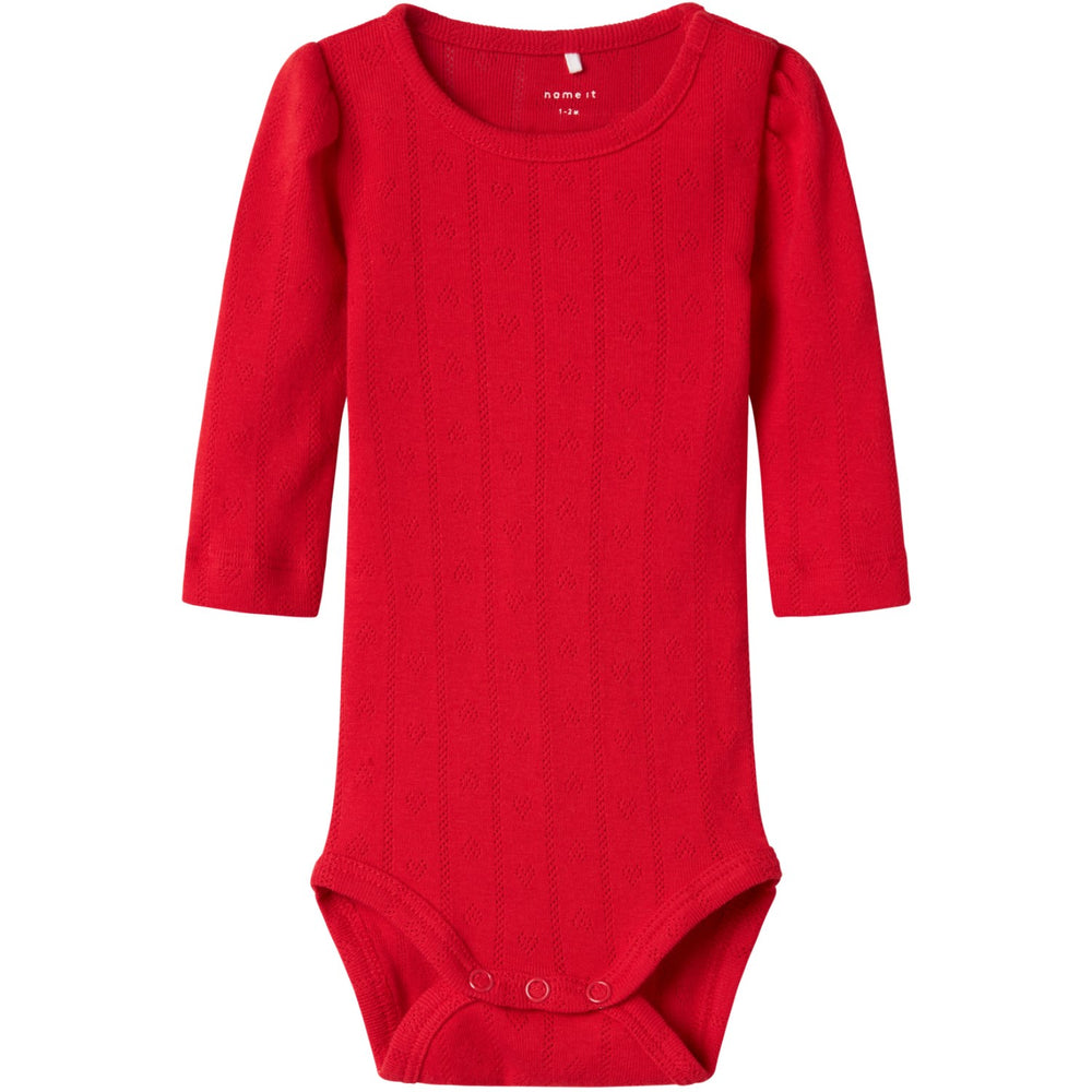 Køb Name It Chinese Red Dagnes Body