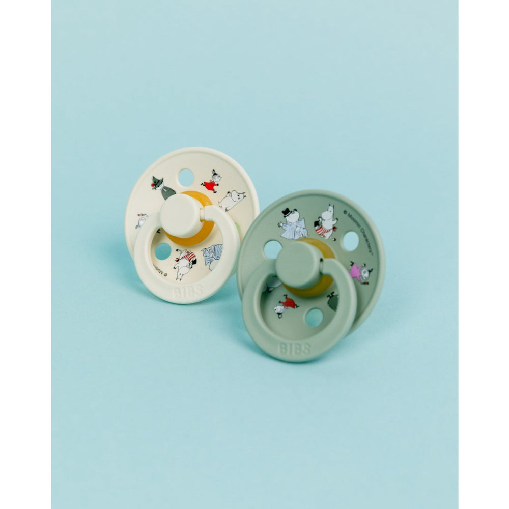 Køb Bibs X Moomin Ivory Mix Sut Colour 2-Pak Friends Latex