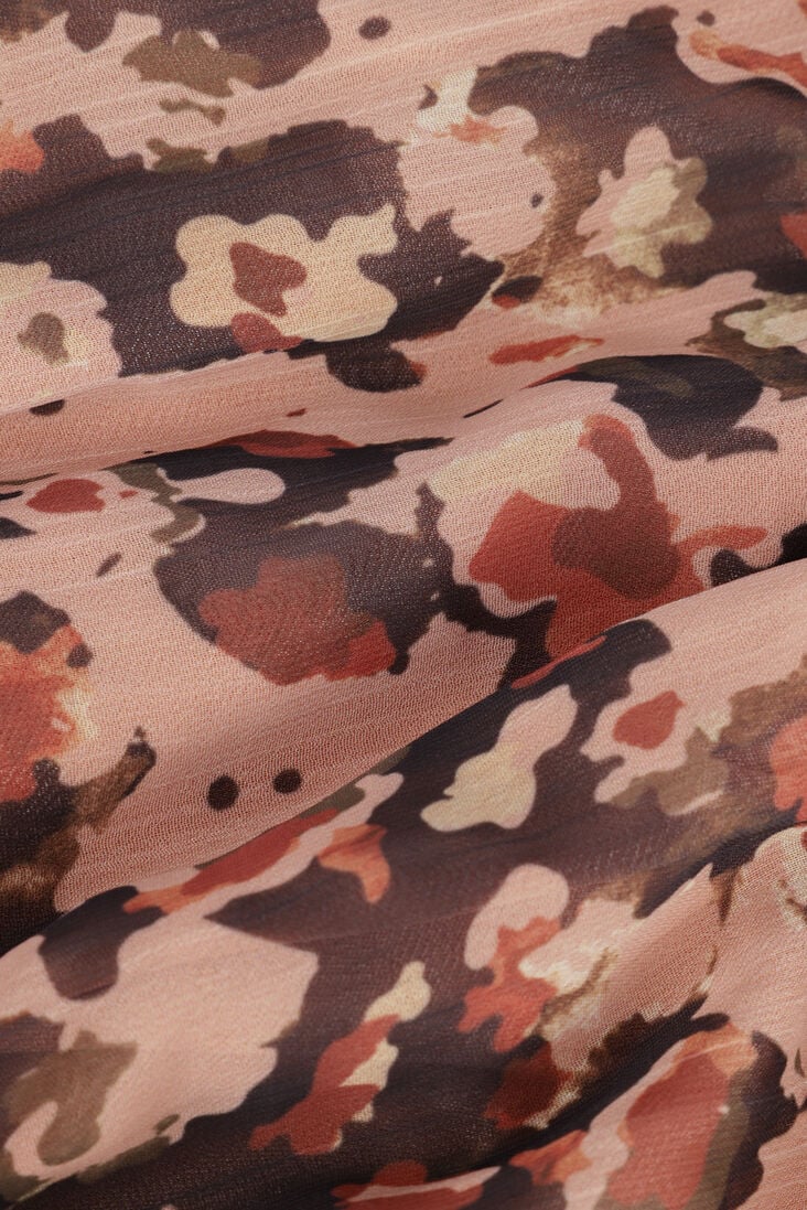 EST\\'SEVEN bruine est'seven maxi jurk est&rsquo;maxidress armychic